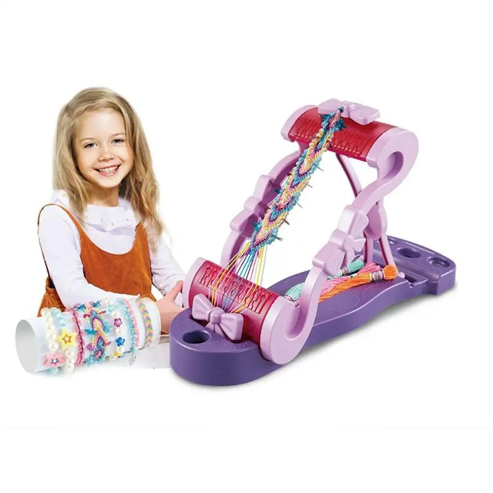 

Bracelet Maker Knitting Machine Kits Jewelry Knitter DIY handmade bracelet or necklace Toys Gifts for Children