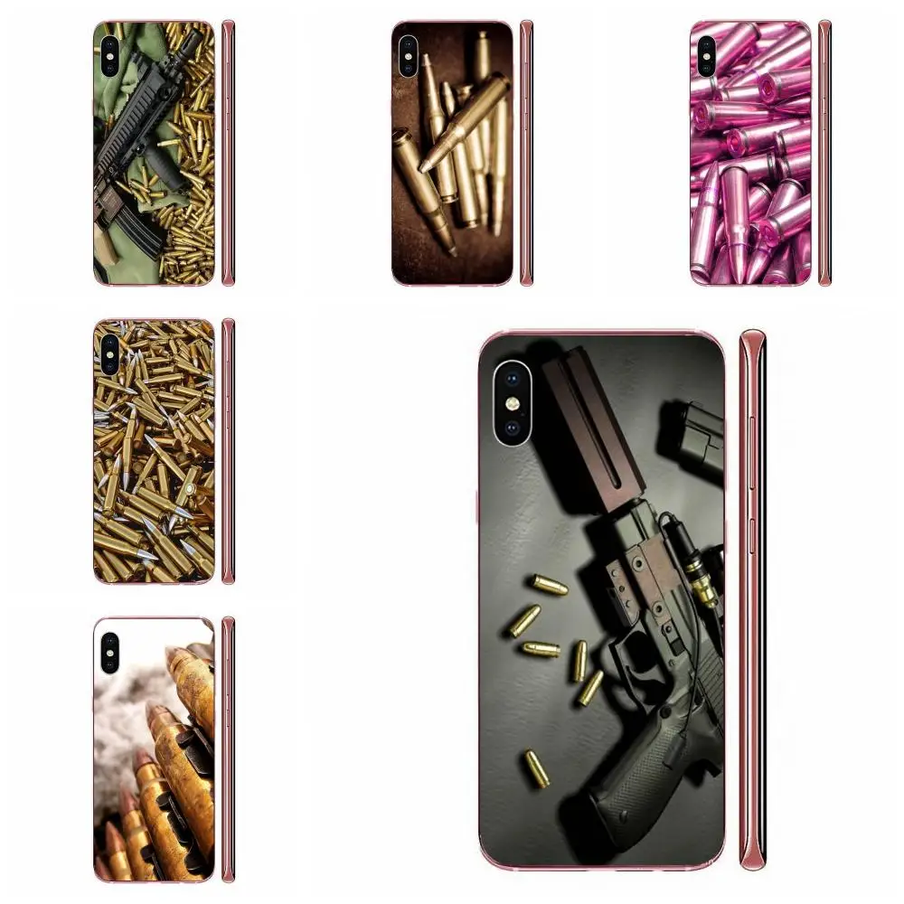 Loose Gold Bullets Gun TPU Protective Skin For Xiaomi Redmi Note 9 PRO Max 9s Mi9 mi10 lite Pro K30 K20 5G redmi 7 8a | Мобильные