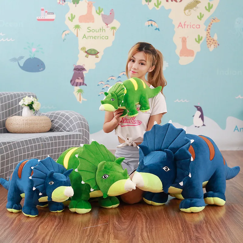 

Triceratops Stegosaurus Doll Plush Toys Doll Dinosaur Doll Children Gift