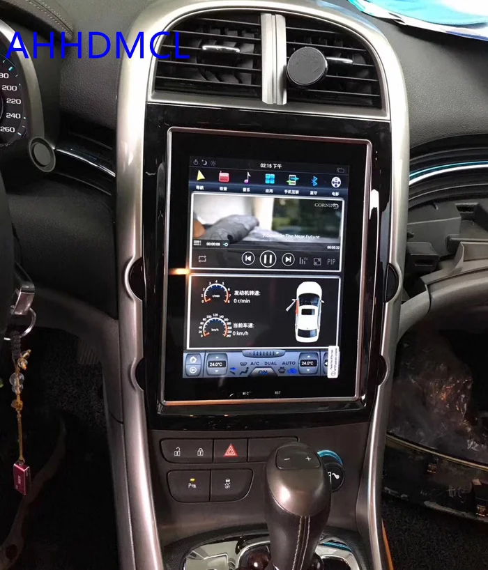 Автомобильный мультимедийный плеер Tesla Style Android стерео GPS для Malibu 8 го поколения 2013