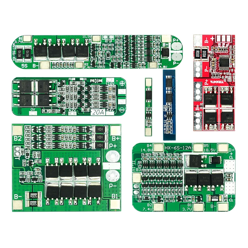 1S 2S 3S 4S 3A 20A 30A литий-ионный литиевый аккумулятор 18650 зарядное устройство Pcb Bms