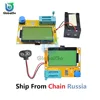 ESR Meter Mega328 Transistor Tester Digital V2.68 ESR-T4 Diode Triode Capacitance MOS/PNP/NPN LCR 12864 LCD Screen Tester 1