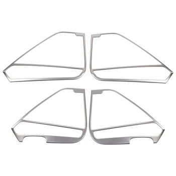 

for Tiguan 2017-2020 Accessories Car Door Stereo o Sound Frame Cover Trim Stainless Steel Interior Molding