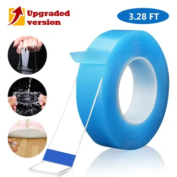 

Multifunction Removable Washable Double Sided Adhesive Strips Reusable Nano Tape Seamless Traceless Sticky Holder Paste Photos