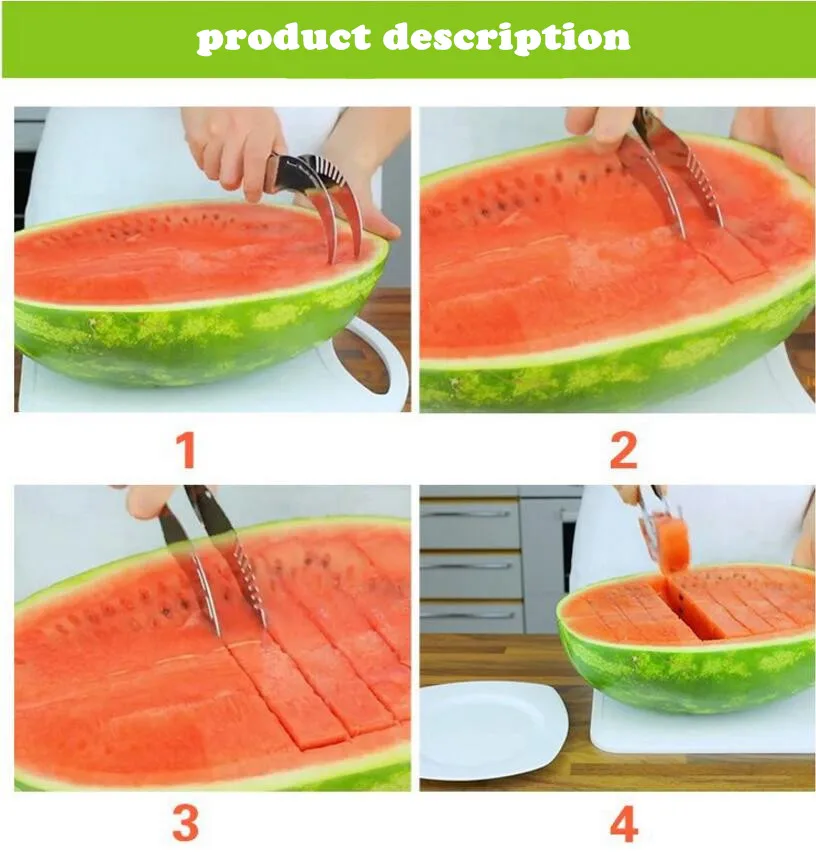 Овощерезка из нержавеющей стали для арбуза 1 шт. Овощечистка металлические