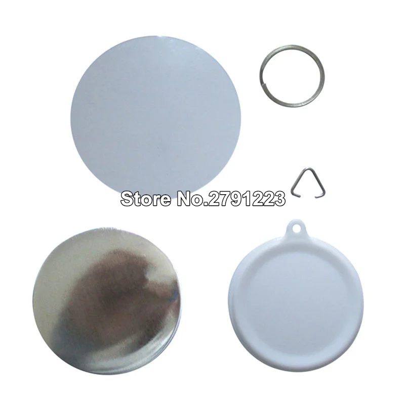 Pro 100 наборы значков Кнопка питания брелок материалы для значка Кнопка производитель 2-1/" 58 мм