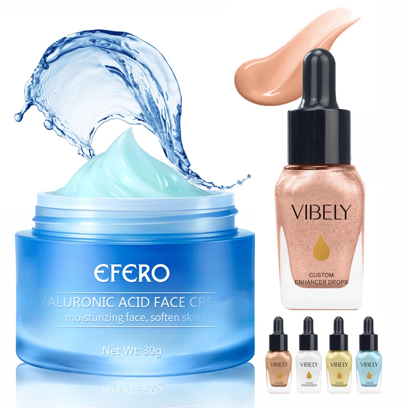 

EFERO Hyaluronic Acid Cream Moisturizer Face Cream Anti Aging Whitening Skin Care Hydrating Anti-Wrinkle Lift Firming Face Serum