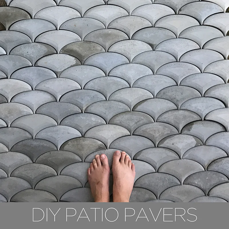 Geometric design concrete wall tile silicone mold cement TV background wall paste mold plaster decorative tile