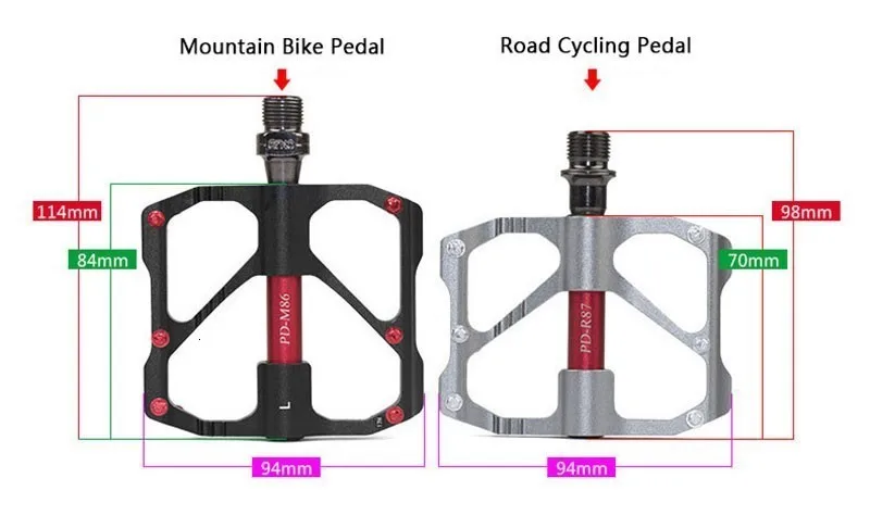 PROMEND Mtb педали быстроразъемные педали для дорожного велосипеда противоскользящие сверхлегкие педали для горного велосипеда углеродное волокно 3 подшипника Pedale Vtt