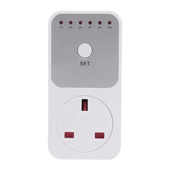 

Smart Control Countdown Timer Switch Plug-In Socket Auto Shut Off Outlet Uk Plug