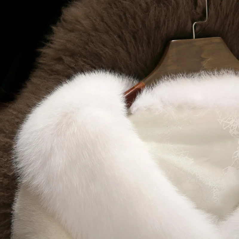 inverno полностью из норки colete de pele das mulheres curto moda generosa gola de pele de raposa colete de pele de vison