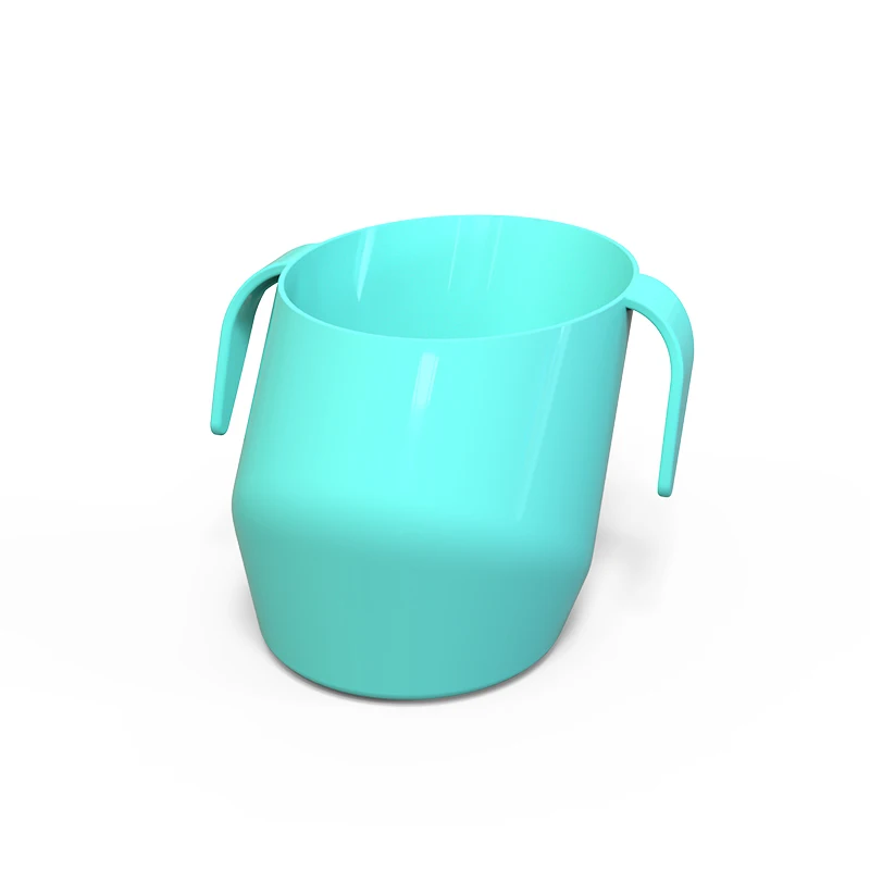 200ML Kids Water cup PP Baby Training Feeding Cup With Handle Bevel Mouth Safe Leakproof Cup Drinking Cups