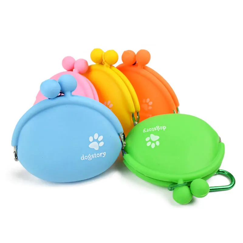 

for Pet Dog Cat Snack Bag Silicone Food Storage Hold Pockets Outdoor Dog Training Reward Waist Bag Snack Pouch Pet Supplies