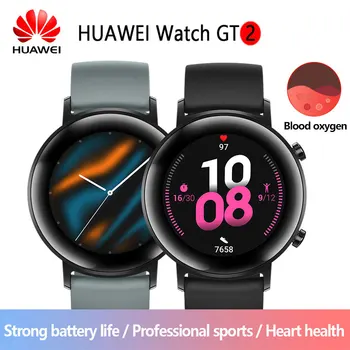 

Huawei Watch GT 2 Smart watch blood oxygen tracker spo2 Bluetooth Smartwatch 5.1 Phone Call Heart Rate Tracker Music Player For