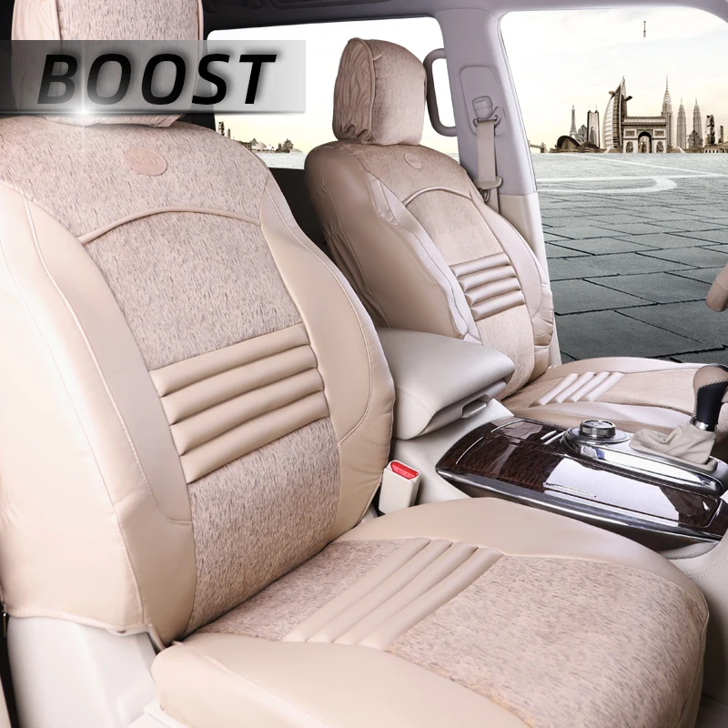 BOOST B17 High Quality Car Seat Cover Universal Fit Most Vehicles Interior Accessories Good leather Suede BOOST B17 High Quality Car Seat Cover Universal Fit Most Vehicles Interior Accessories Good leather Suede