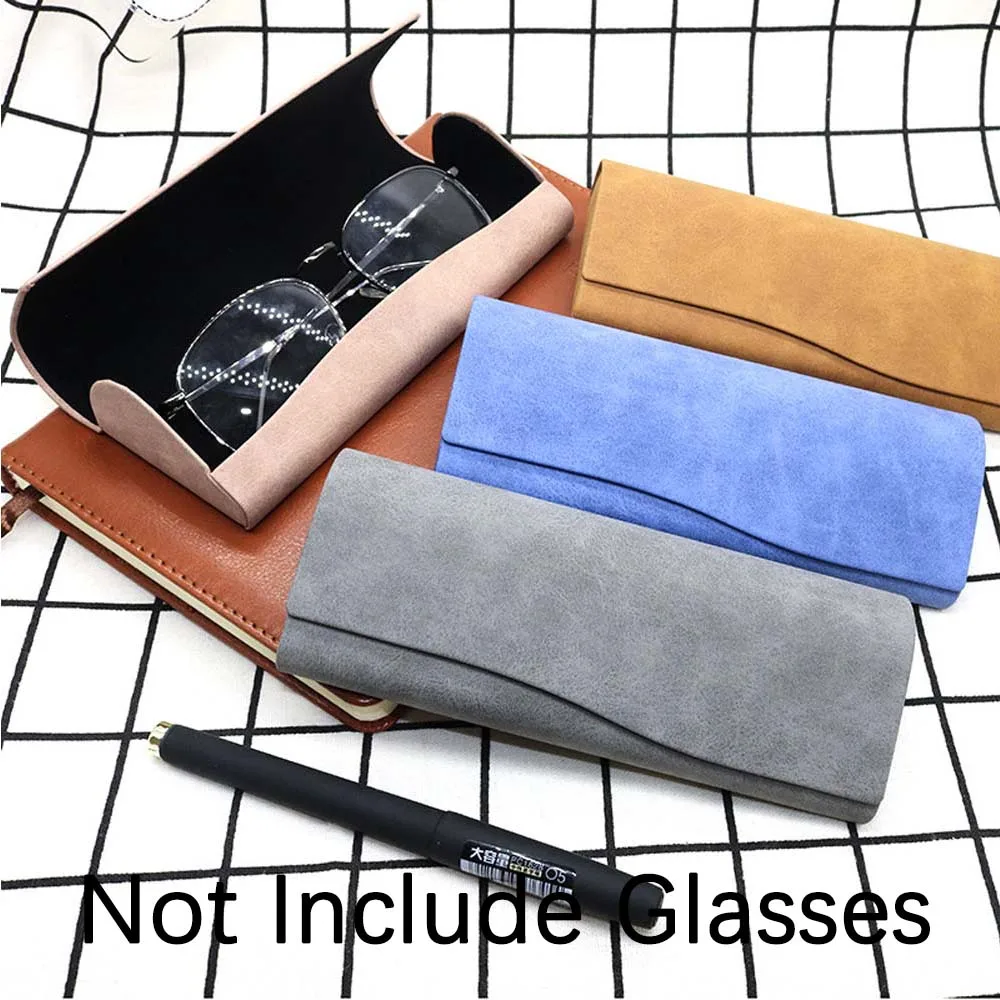 

1PC Metal Glasses Case Waterproof Hard Frame Eyeglass Case Women Reading Glasses Box Multicolor Spectacle Cases