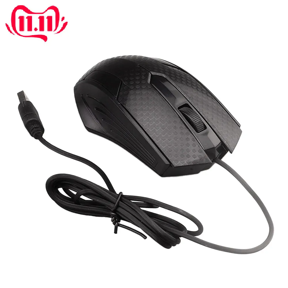 

USB Wired Gaming Mouse Computer Mouse Portable 1000DPI Wired USB Mouse Gaming Optical Mice For Laptop Desktop Notebook Computer
