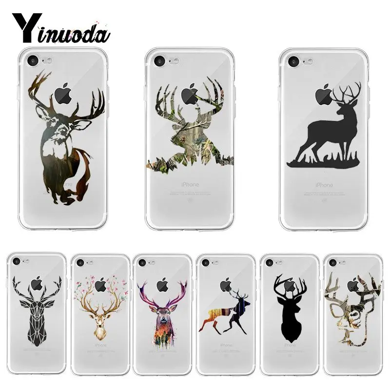 Чехол Yinuoda из мягкого ТПУ для iPhone 8 7 6 6S Plus X XS max 10 5|Бамперы| |
