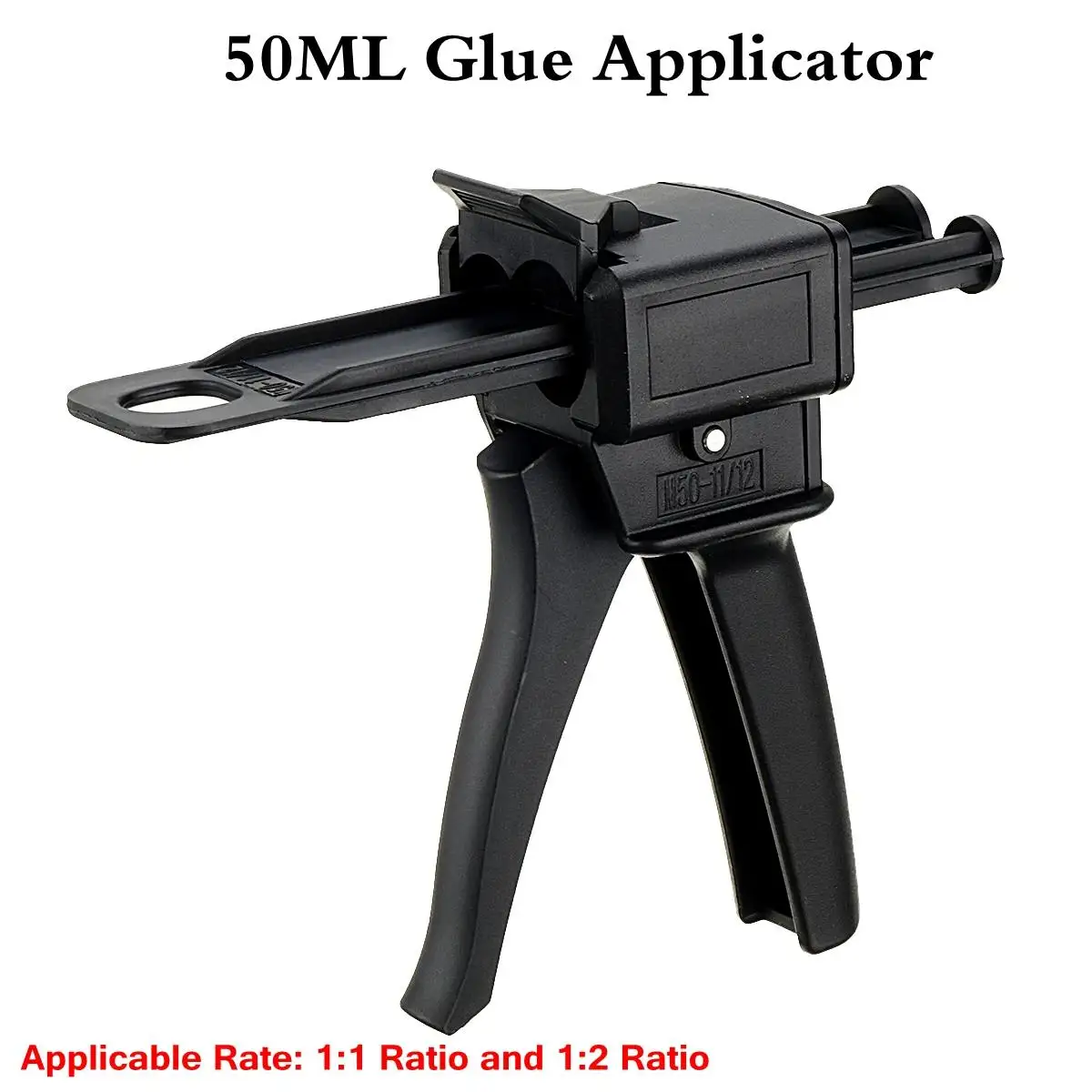 Клей Пистолеты 50 мл двухкомпонентный AB для эпоксидного клея аппликатор для клея клей, для склеивания резиновые Смешанные 1:1/1:2 ручной аппликатор для клея