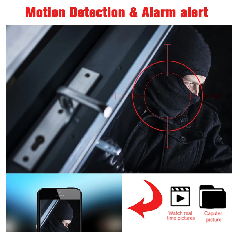 Детский монитор HD камера беспроводная Wifi IP охранное наблюдение P2P ночное видение