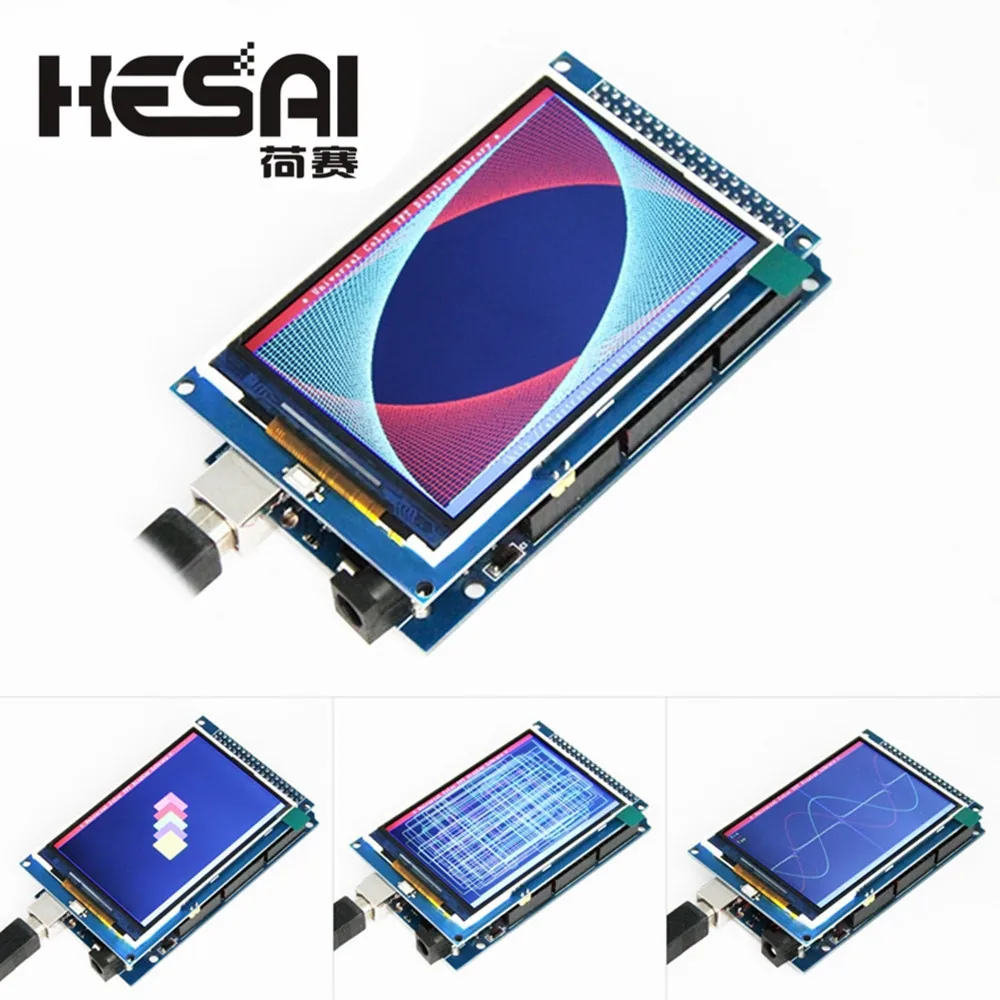 3 5 дюймовый TFT ЖК экран модуль В/5 В ILI9486/ILI9488 Ultra HD 320X480 для arduino совместимый с MEGA 2560 R3