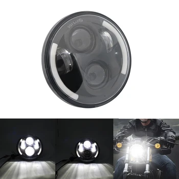 

1 pair 5.75 Inch Headlights With Hi/Lo Beam Suitable For Sportster V-Rod Davidson Victory Motorcycle 5-3/4'' Led Headlamp