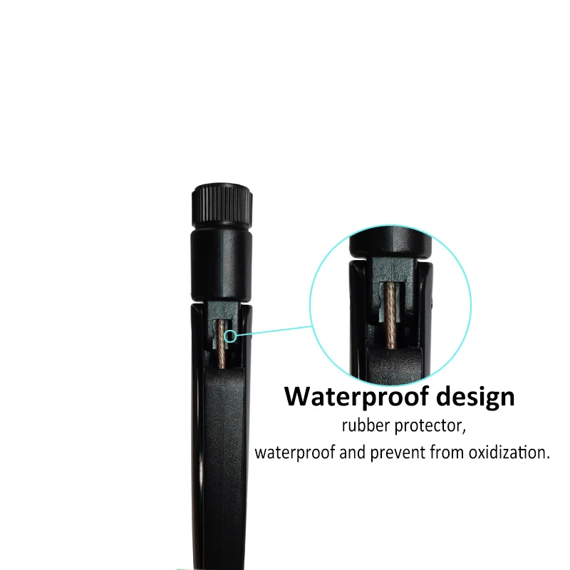 GRANDWISDOM 5pcs 2.4G antenna 8dbi sma female wlan wifi 2.4ghz antene IPX ipex 1 SMA male pigtail Extension Cable module antena