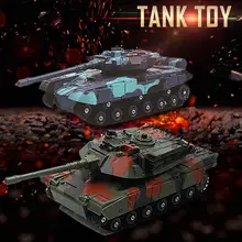 2 шт. Rc Танк маленький детский игрушечный автомобиль двойной боевой автомобиль Pk игра игрушка пульт дистанционного управления автомобиль ребенок игрушки для игра для мальчиков