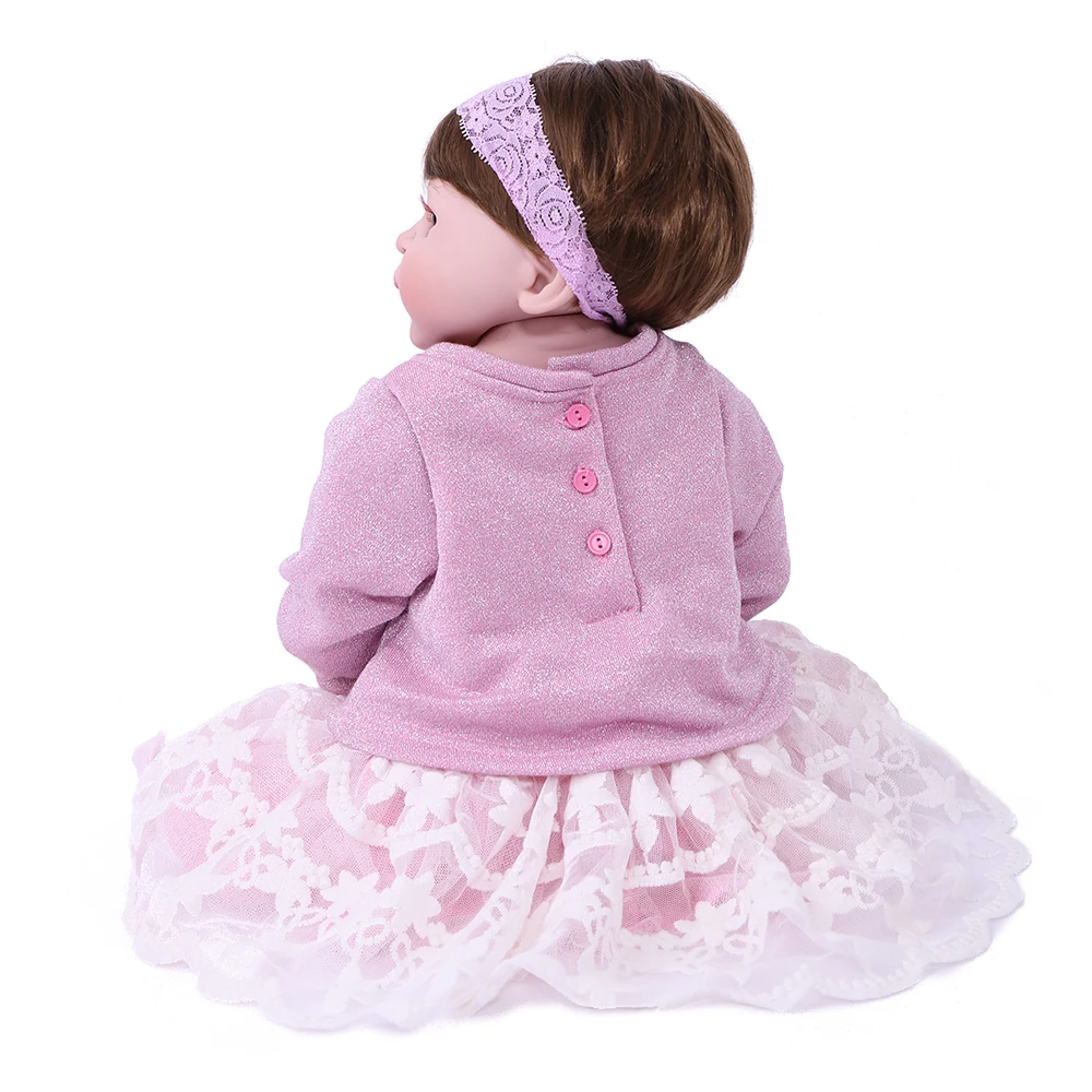 22 дюйма 55 см силиконовые куклы Reborn Baby Alive Bebe Boneca Lifelike Kids Menina Игрушки для маленьких
