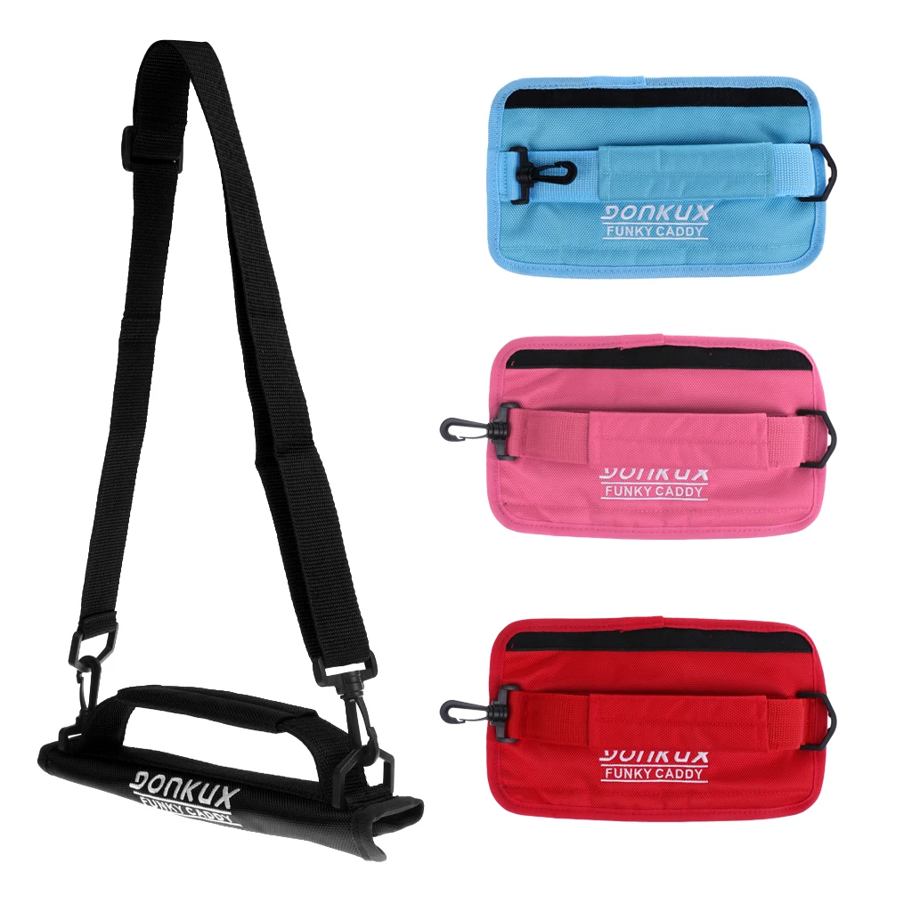 

Portable Durable Nylon Caddy Golf Club Carrier Bag with Shoulder Belt - 4 Colors