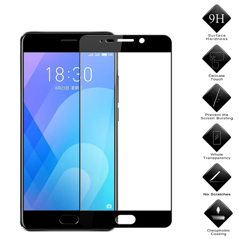 3D Защитная пленка для экрана Meizu M6 M5 M3 Note M5S M6S закаленное стекло на U20 Pro 7 6S 6 Plus