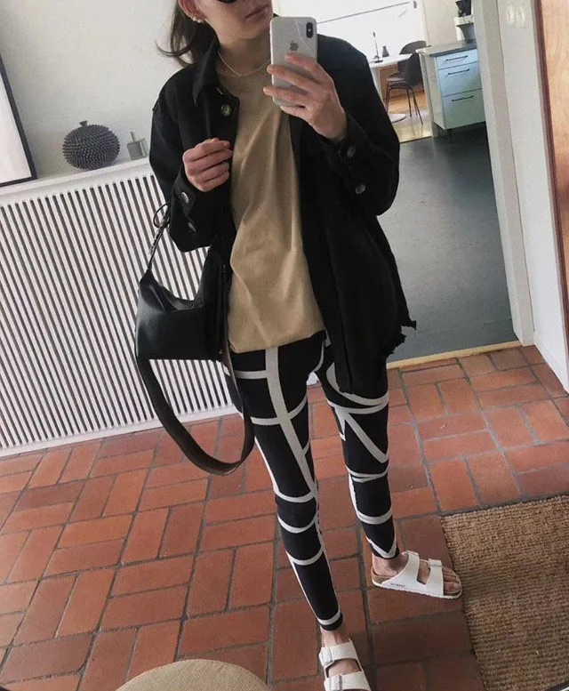 Elfwish 2019 Newest Woman Leon leggings 