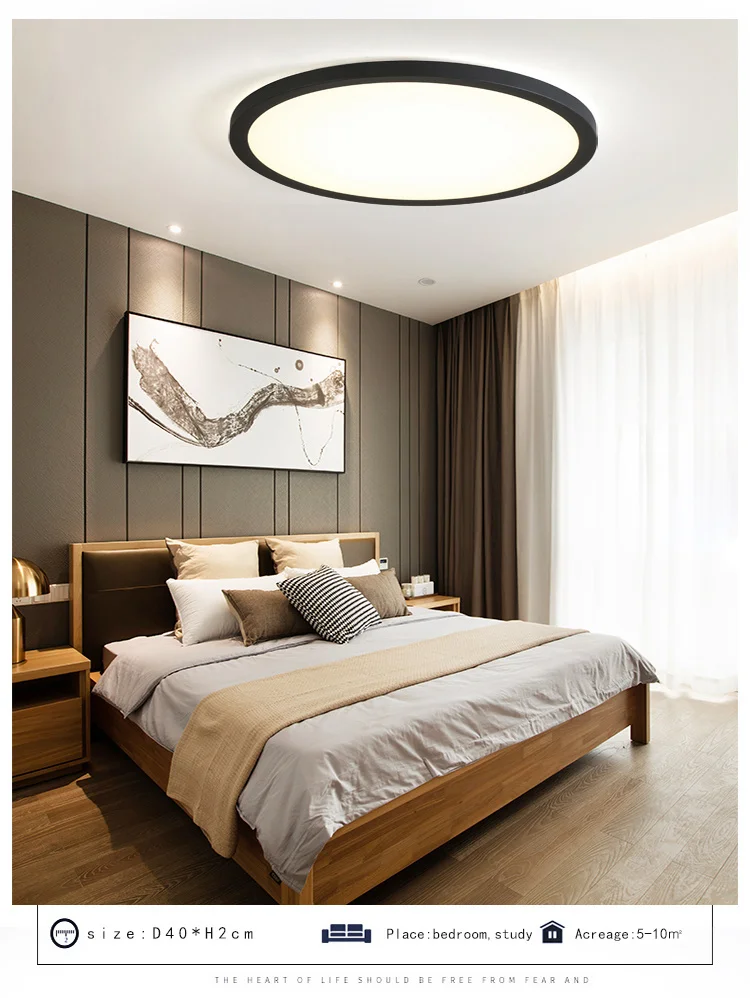 Nordic Ultra-thin ceiling lamp Creative Thin Simple Modern Maka dragon circular corridor balcony lamp  led bedroom lamp ceiling lights