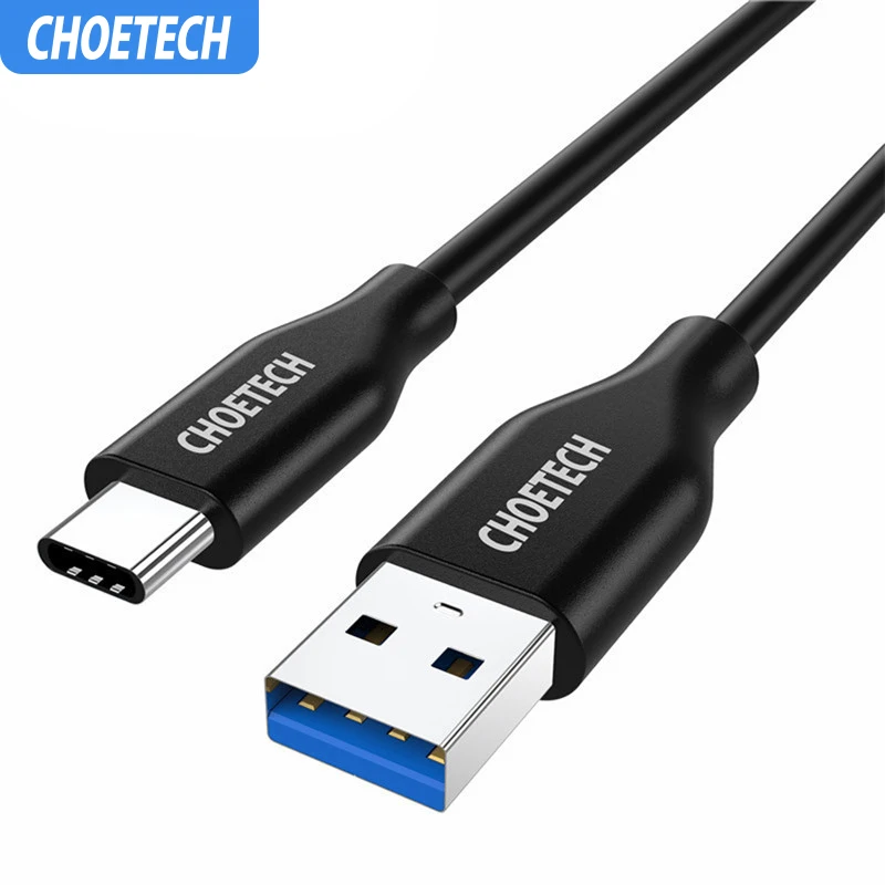 CHOETECH Кабель USB 3,0 type C для Xiaom Redmi Note7, кабель USB C для быстрой зарядки и синхронизации данных, кабель usb type-C для samsung S9 S10 Plus type C