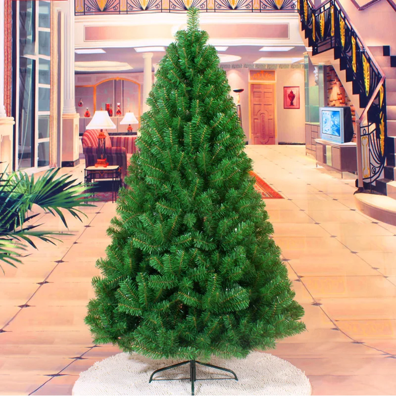 Шифрование Зеленая сосна Мини искусственная Рождественская елка украшения Рождественское украшение Рождественская елка 90 см Вечерние