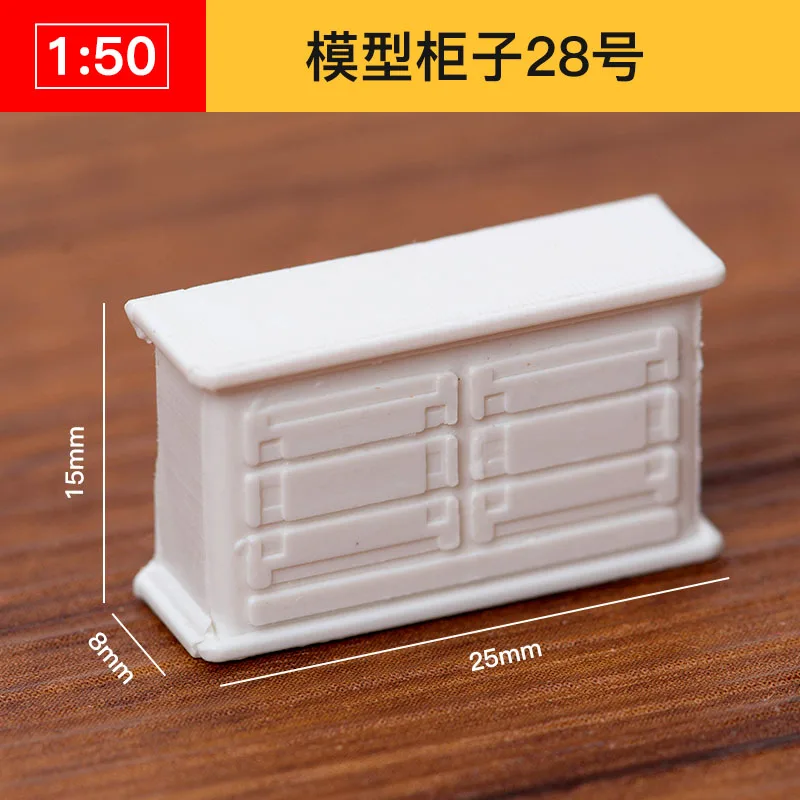 ILAND Set Divano Componibile In Miniatura Scala 1/12 Per Casa Delle Bambole - Moderno In Ecopelle Marrone, Con 3 Cuscini E Pouf