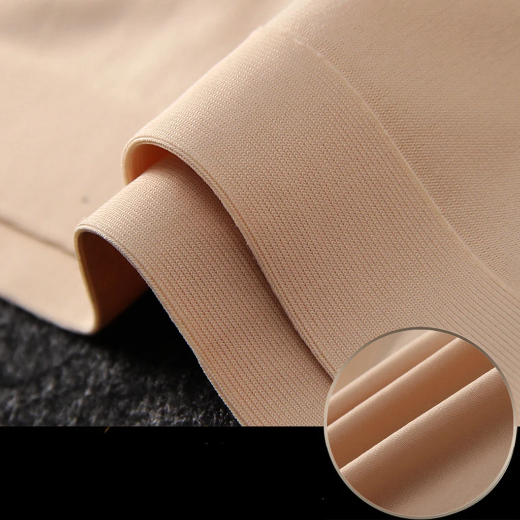 Women's Ice Silk Seamless Panty Hipster Underwear Stretch Bikini Lingerie