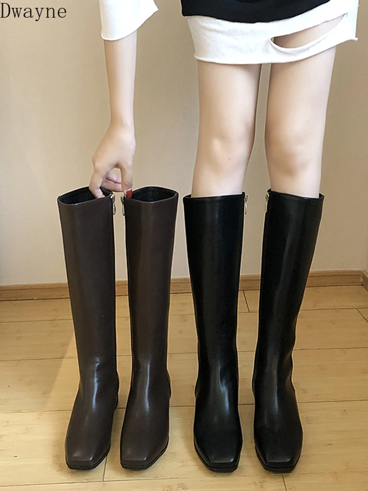 Сапоги красные узкие сапоги до колена коллекция 2019 года сезон осень-зима новые