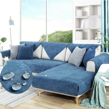 

Waterproof no-slip sofa towel pet corner sofa mat solid color fabric sofa couch cover slipcover dirty-proof DDW016