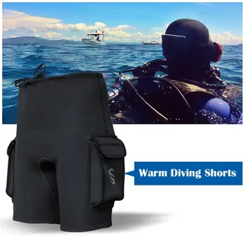 

Wetsuits Shorts 3MM Diving Pants Neoprene Diving Shorts Swimming Snorkeling Surfing Kayaking Pants For Men Women Rowing Sailing