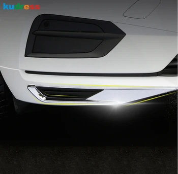 

For Volvo XC60 XC 60 2018 2019 SUV ABS Chrome Front Fog Light Cover Trims Head Fog Lamp Frame Protector Auto Accessories