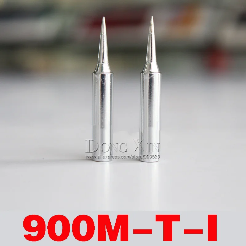 10Pcs heat-resistant copper Lead-Free Replacement Soldering Tools Solder Iron Tips 900M-T-I for 936 937