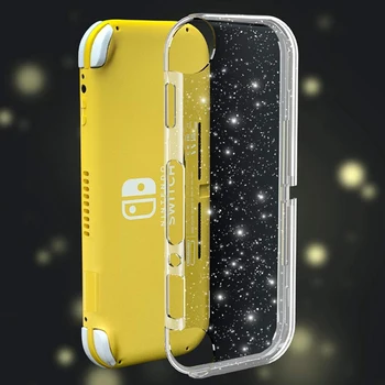 

Glitter Case for Nintendo Switch Lite Transparent Crystal Anti-scratch Protective Cover Case for Switch Lite Console