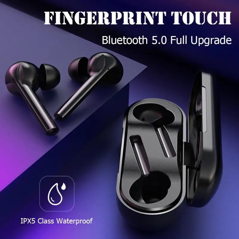 POLVCDG S09 TWS bluetooth 5,0 наушники IPX5 водонепроницаемые сенсорные спортивные Беспроводные наушники с микрофоном