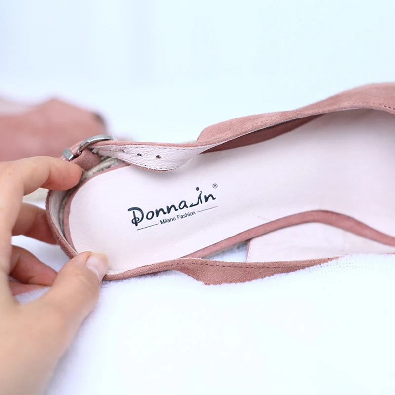 Donna in/Босоножки на платформе Женские босоножки из натуральной кожи очень высоком