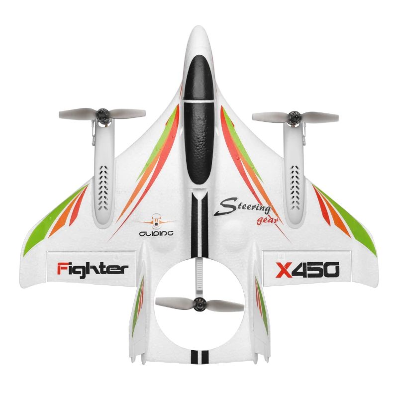 Новинка оригинальный радиоуправляемый самолет WLtoys XK X450 6 канальный бесщеточный