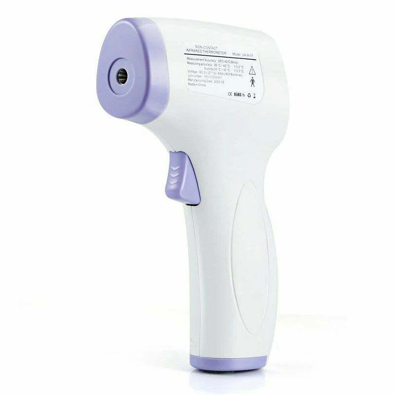 

Infrared Thermometer No-contact Digital Thermometers Forehead Temperature Meter for Fevers PUO88
