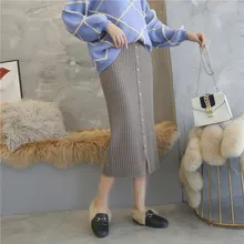 44-9049, чтобы снять новые эластичные юбки на пуговицах, 4 ряда полок