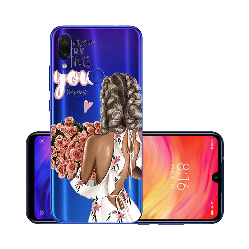 Чехол Super Mom baby girl для Xiao mi Red mi Note 8 Pro, мягкий силиконовый прозрачный чехол для Xio mi Red mi 7 7A 6 mi 9T note 7 6 - Цвет: W137