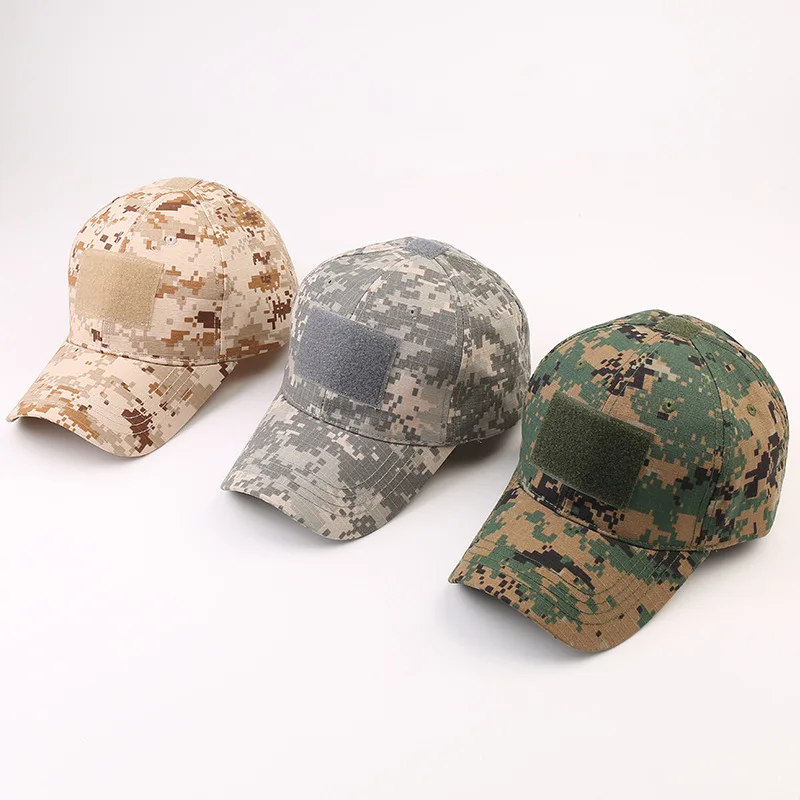 Adjustable Baseball Cap Tactical Summer Sunscreen Hat Camouflage Military Army Camo Airsoft Hunting Camping Hiking Fishing Cap (3)